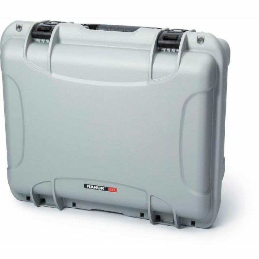 Containers & Organizers * | Nanuk 933 Series Airtight Watertight Case W/Dividers 933-2005 19-7/8"L X 16-1/8"W X 10-1/8"H Silver