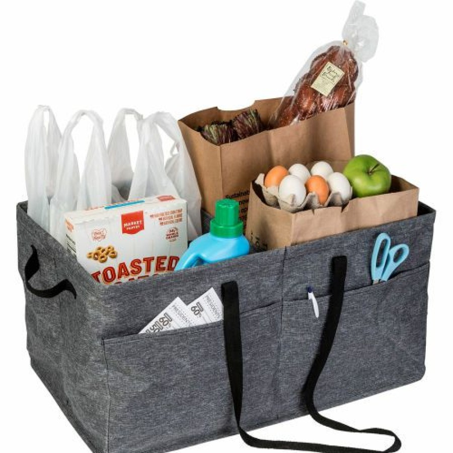 Containers & Organizers * | Honey-Can-Do Large Trunk Organizer 21-1/2"L X 18-11/16"W X 11-11/16"H Gray