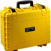 Containers & Organizers * | B&W Medium Outdoor Waterproof Case W/ Reconfigurable Padded Divider Insert 18-1/2"Lx14-1/2"W,Yellow