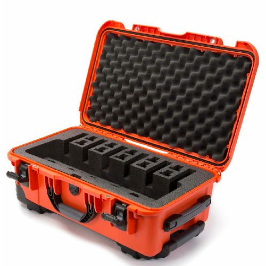 Containers & Organizers * | Nanuk 935 Series Pistol Case With Foam Insert 935-6Up3 6 Pistol Cap. 22"L X 14"W X 9"H Orange