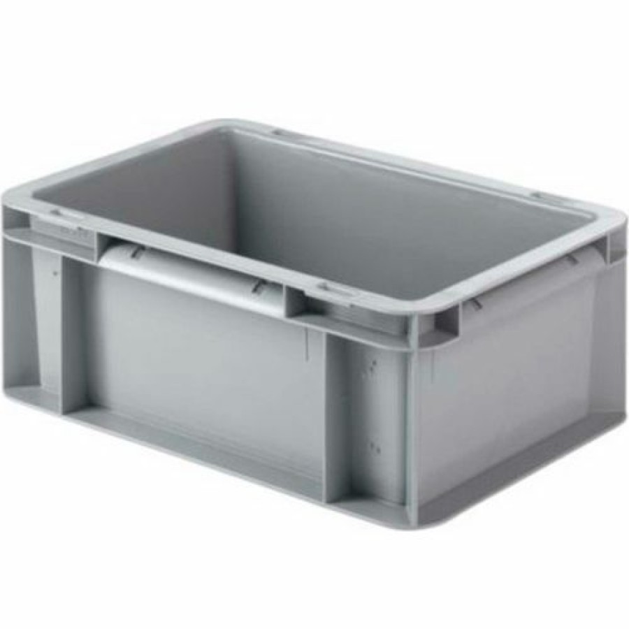 Containers & Organizers * | Ssi Schaefer Euro-Fix Solid Container Ef3120 12" X 8" X 5", Gray