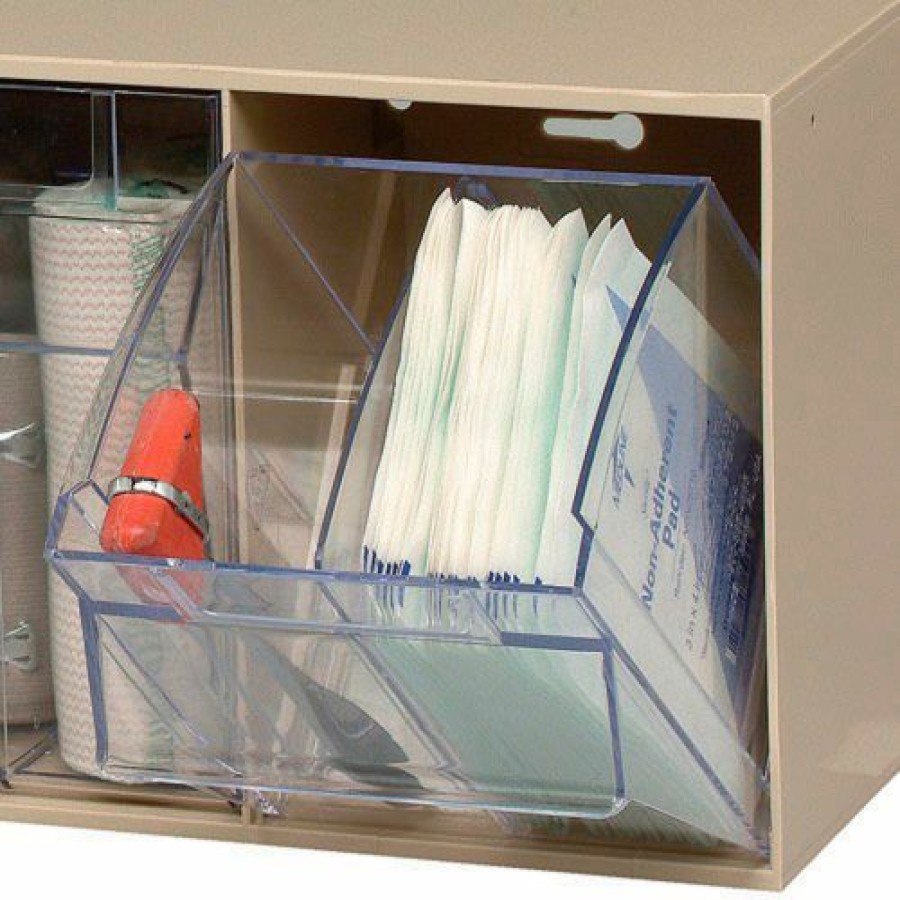 Containers & Organizers * | Quantum Storage Systems Quantum Clear Dividers Div304 For Qtb304 (Model 252190) Pack Of 4