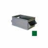 Containers & Organizers * | Stackbin Steel Bin 1-883 12"W X 26"D X 10"H Double Steel Hopper Box, Green