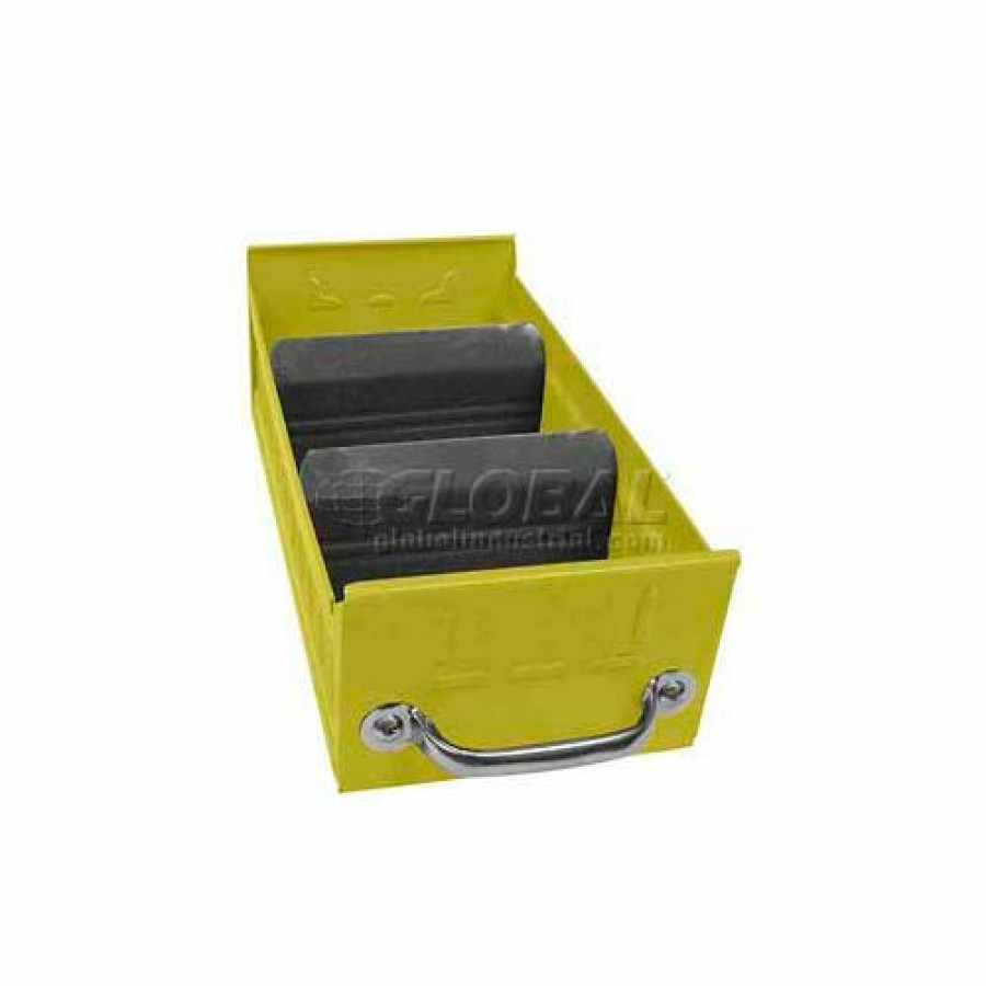 Containers & Organizers * | Equipto Individual Metal Shelf Drawer, 5-5/8"W X 17"D X 3-1/8"H, Textured Safety Yellow