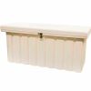 Containers & Organizers * | Romotech Outdoor Dock Storage Box 82121289 Medium 51"L X 19"W X 23"H, White