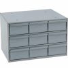 Containers & Organizers * | Durham Mfg. Durham Steel Storage Parts Drawer Cabinet 004-95 9 Drawers