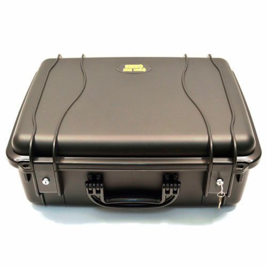 Containers & Organizers * | Quick Fire Cases Quick Fire Pistol Case Qf560Bkl Watertight, 5 Revolver Capacity, 20-1/8"X15-1/2"X7-5/8" Black