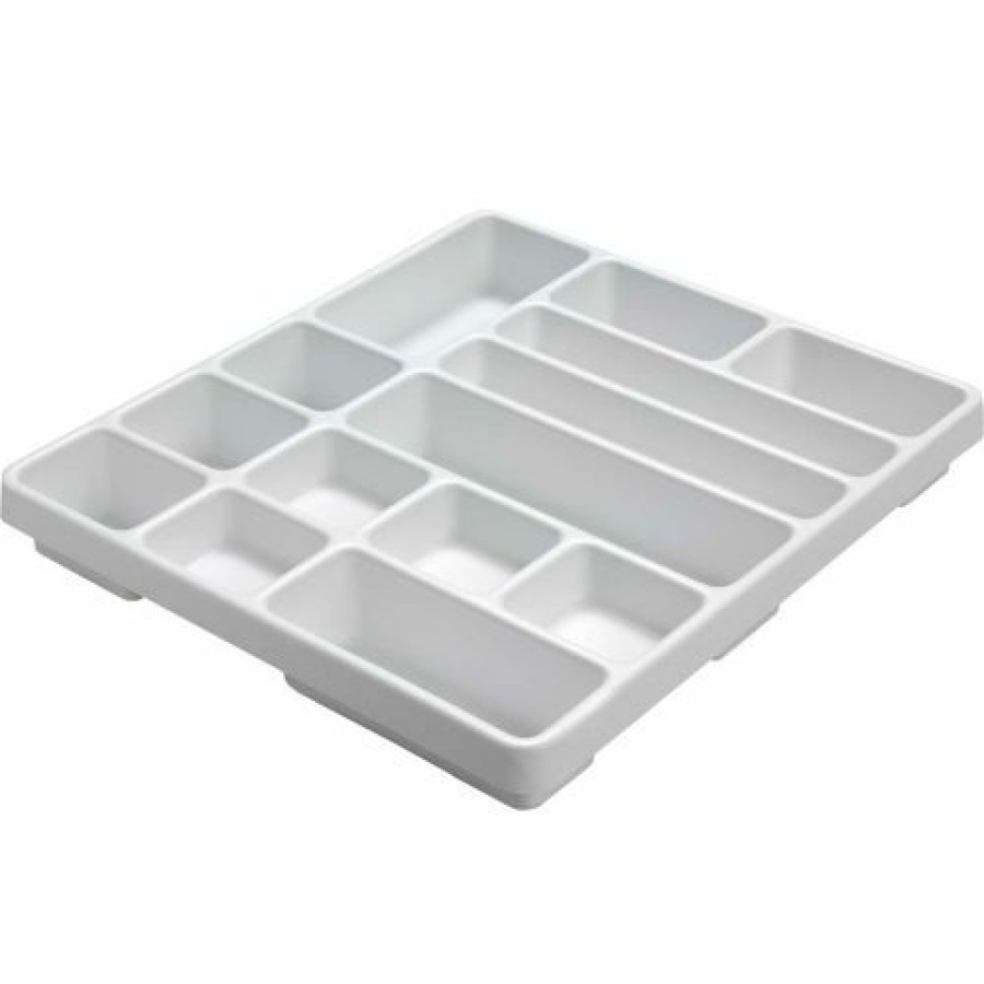 Containers & Organizers * | Trippnt Big 14 Compartment Drawer Organizer, 19"W X 18"D X 2"H