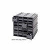 Containers & Organizers * | Quantum Storage Systems Quantum Interlocking Storage Cabinet Qic-161 11-3/4"Wx11-3/8"Dx11"H 16 Red Drawers