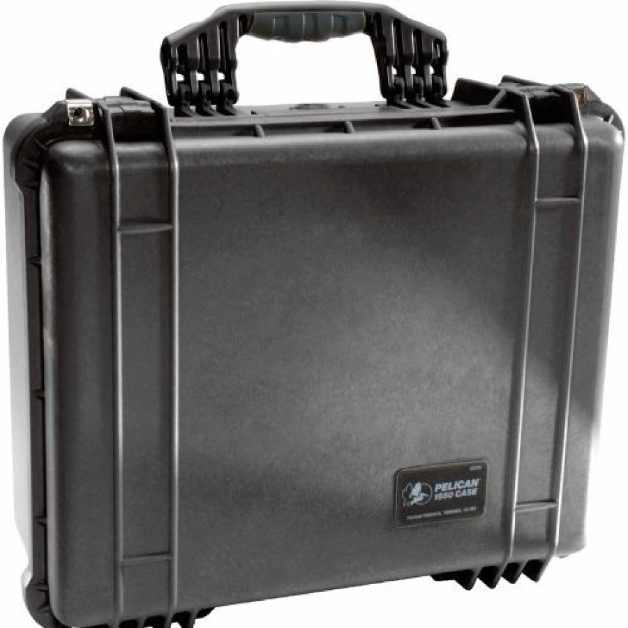 Containers & Organizers * | Pelican 1550 Watertight Medium Case With Foam 20-11/16" X 17-3/16" X 8-3/8", Black