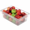 Containers & Organizers * | Rubbermaid 3309-00 Clear Plastic Box 3.5 Gallon 18 X12 X 6 Pkg Qty 6