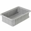 Containers & Organizers * | Dandux Dividable Stackable Plastic Box 50P0112042 16"L X 11"W X 4-1/2"H, Gray