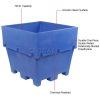 Containers & Organizers * | Dandux Pallet Container 51-2037U 45"L X 45"W X 39"H Single Wall, Blue