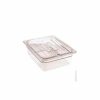 Containers & Organizers * | Cambro 20Cwchn135 Camwear Food Pan Cover, 1/2 Size, Notched, With Handle, Polycarbonate, Clear Pkg Qty 6