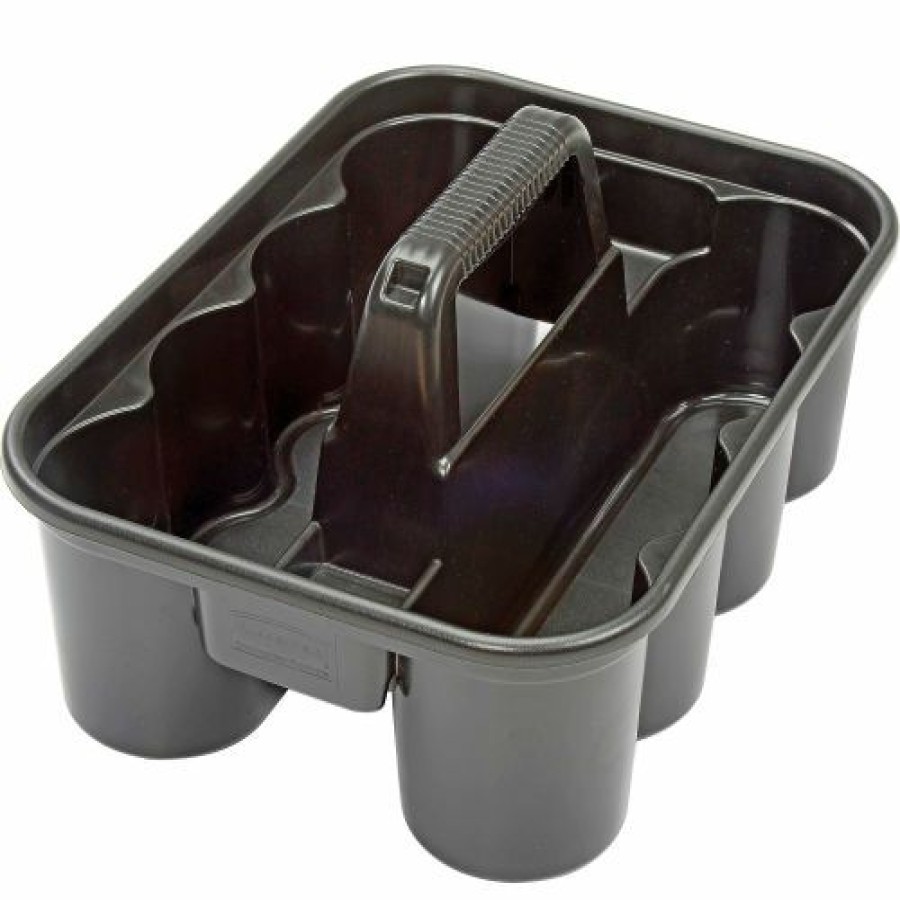 Containers & Organizers * | Rubbermaid Deluxe Carry Caddy Fg315488Bla