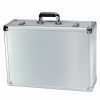 Containers & Organizers * | Tz Case Executive Aluminum Storage Case Exc-122-S 23"L X 16"W X 7-3/8"H Silver