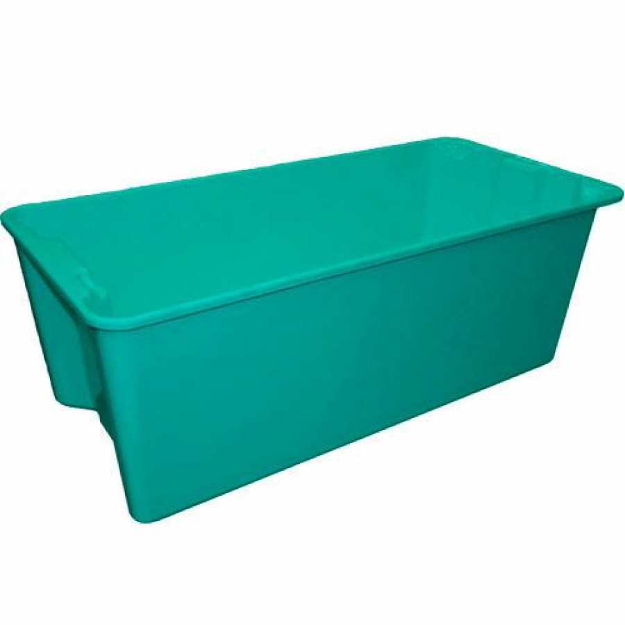 Containers & Organizers * | Mfg Tray Molded Fiberglass Nest And Stack Tote 780008 With Wire 42-1/2" X 20" X 14-1/4", Green