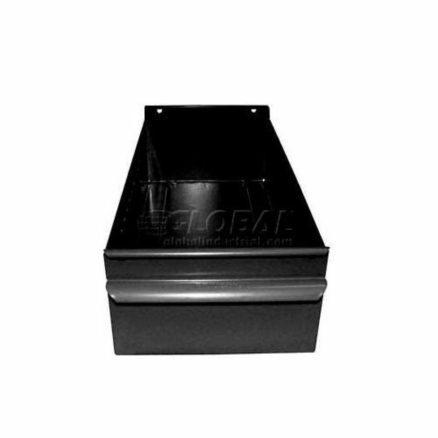 Containers & Organizers * | Equipto Individual Metal Shelf Drawer, 4-1/4"W X 11"D X 3-1/8"H, Textured Black