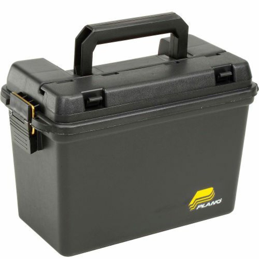 Containers & Organizers * | Plano Molding 1612-98 Field Box Large Without Tray/Gasket 15"L X 8"W X 10"H, Black