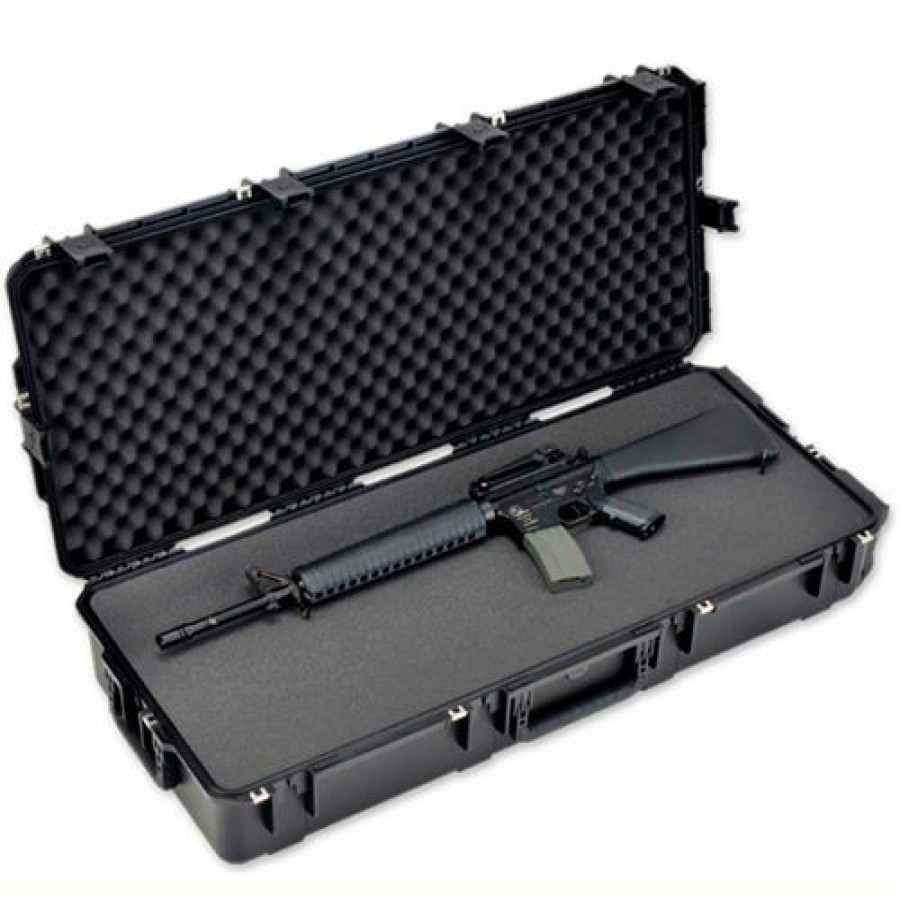 Containers & Organizers * | Skb Corporation Skb Iseries Mil-Spec Ar/Short Rifle Case 3I-4217-7M-L Military Green 45-1/8"L X 19-7/16"W