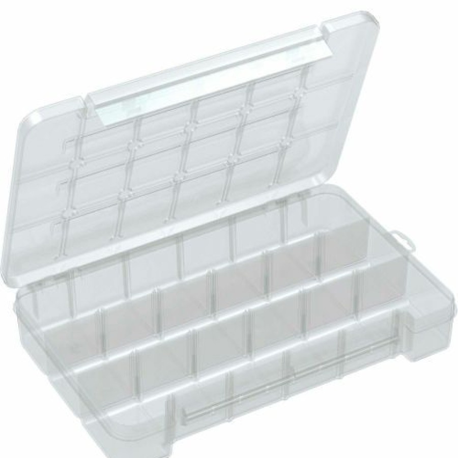 Containers & Organizers * | Akro-Mils Large Dividable Clear Storage Case 05905 Pkg Qty 6