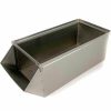 Containers & Organizers * | Stackbin Stainless Steel Stacking Hopper Front Container, 10"W X 24'D X 8"H