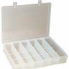 Containers & Organizers * | Durham Mfg. Durham Small Plastic Compartment Box Sp6-Clear 6 Compartment 10-13/16"L X 6-3/4"W X 1-3/4"H Pkg Qty 10