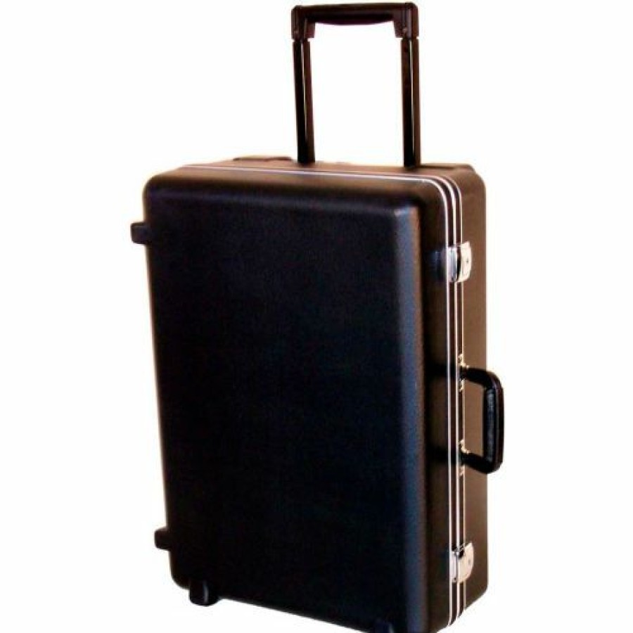 Containers & Organizers * | Case Design Wheeled Case Foam Filled 696 Wheeler Carrying Case 22"L X 17"W X 10"H, Black