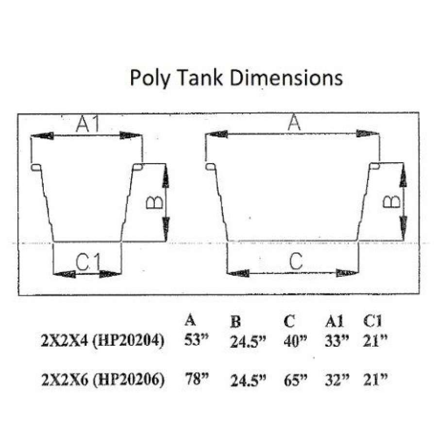 Containers & Organizers * | Hastings Poly Stock Tank Hp20206 Round-End 160 Gallon 78"L X 32"W X 24-1/2"H With Drain Plug Gray