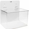 Containers & Organizers * | Trippnt Large Lab Supply Box With Lid, 9"W X 6"D X 9"H, White/Clear