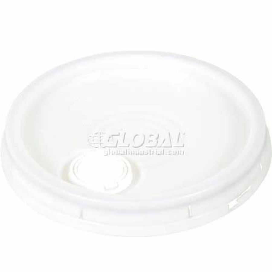 Containers & Organizers * | Vestil Tear-Tab Lid & Plastic Spout Lid-54-Pnst 3 , 5 & 6 Gal Open Head Pails